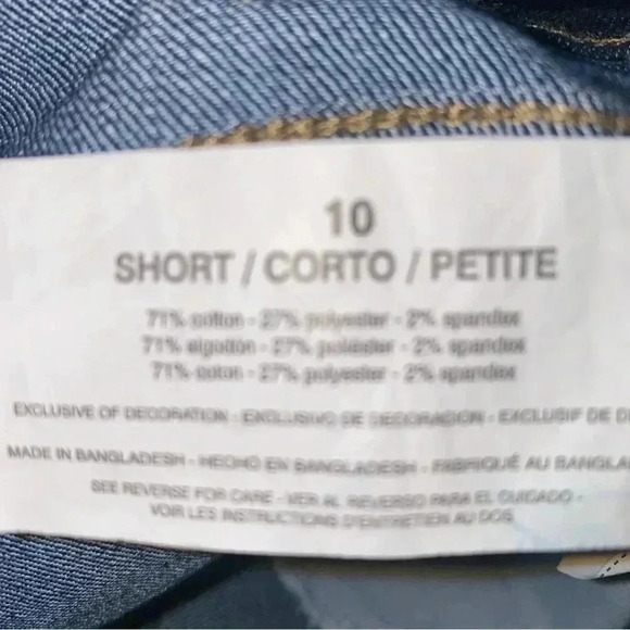 Gloria Vanderbilt Amanda Jeans Like New Size 10P - Picture 9 of 9